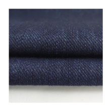 Hot selling top design cotton polyester spandex stretched plain knit denim fabric
